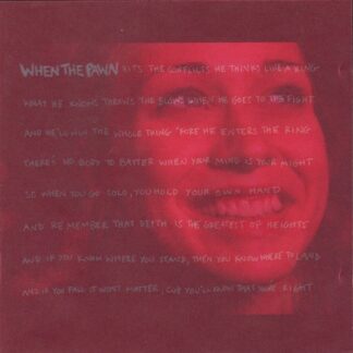 Fiona Apple – When The Pawn Hits The Conflicts He Thinks Like A King.....(CD)