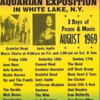Woodstock | 1969 Concert (Poster)