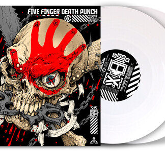 Five Finger Death Punch - AfterLife [Explicit Content] (Parental Advisory Explicit Lyrics, Colored Vinyl, White, Gatefold LP Jacket)