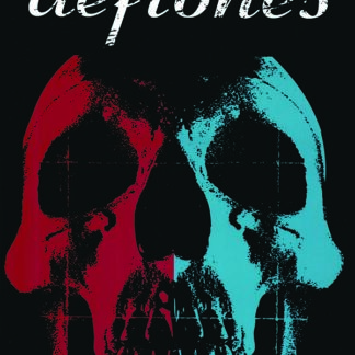 Deftones | Red/Blue Skull (Poster)