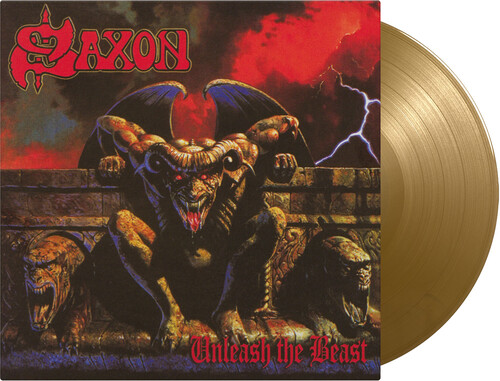 Saxon - Unleash The Beast (Limited Edition, 180 Gram Vinyl, Colored Vinyl, Gold, Holland - Import)