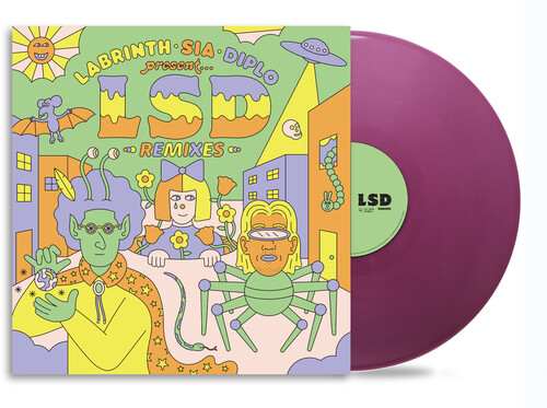 LSD - Labrinth, Sia & Diplo Present... LSD (Remixes) (RSD Exclusive, Colored Vinyl, Purple, 140 Gram Vinyl)
