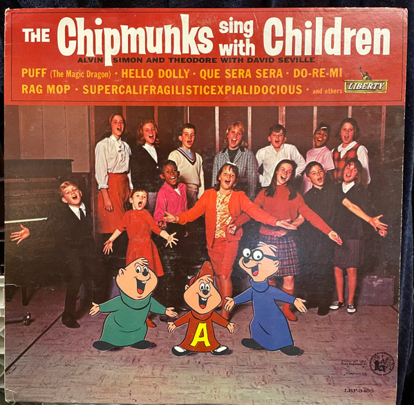 Chipmunks, The – The Chipmunks Sing With Children (Vinyl, Mono)