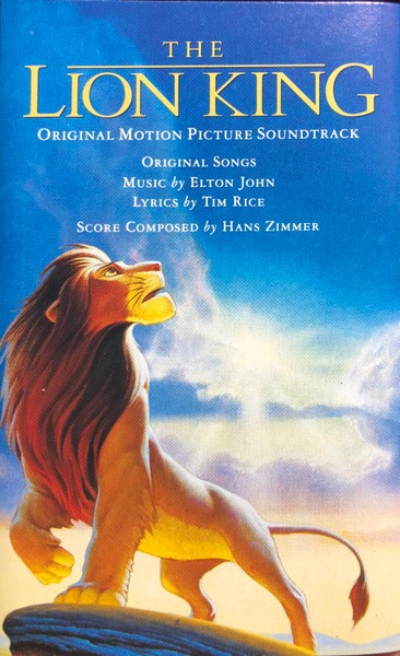 Elton John, Tim Rice, Hans Zimmer – The Lion King (Original Motion Picture Soundtrack) (Cassette)