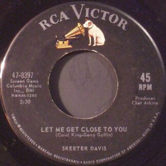Skeeter Davis – Let Me Get Close To You / The Face Of A Clown (7" Vinyl)