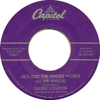 Laurie London – He's Got The Whole World (In His Hands) / Handed Down (7" Vinyl)