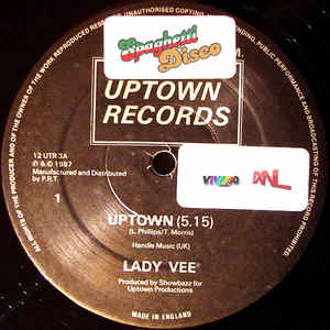Lady Vee ‎– Uptown (Vinyl)