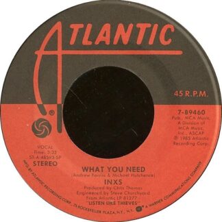 INXS – What You Need/Sweet As Sin (7" Vinyl)