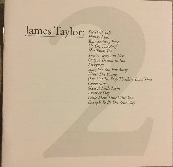 James Taylor – Greatest Hits Volume 2 (CD)