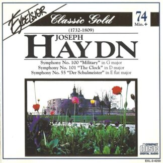 Joseph Haydn – Symphony No. 100 "Military" In G Major / Symphony No. 101 "The Clock" In D Major / Symphony No. 55 "Der Schulmeister" In E Flat Major (CD)