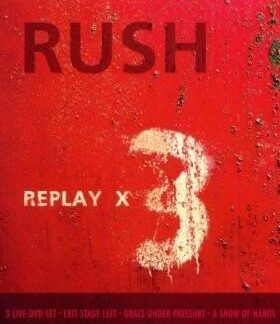 Rush – Replay X3 (3DVD, Box Set)