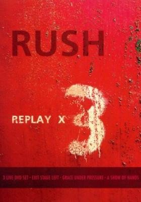 Rush – Replay X3 (3DVD, Box Set)